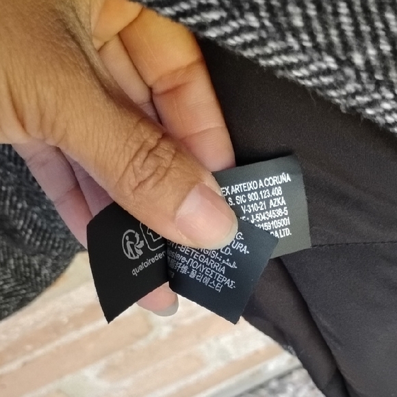 Zara Gray Trench Coat - Picture 7 of 9